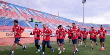 Con miras al amistoso del viernes, Paraguay entrenará por segunda vez en Atenas