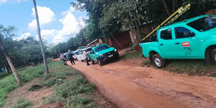 ANDE intervino 110 conexiones clandestinas en la ciudad de Caaguazú