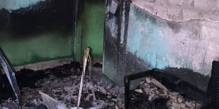 Detenido por quemar intencionalmente la casa de una mujer en Capiatá