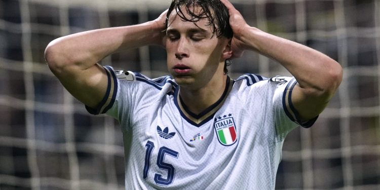 Italia y una nueva decepción: fuera de un mundial por tercera vez consecutiva