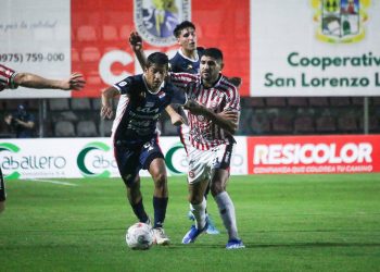 San Lorenzo resistió la inferioridad numérica y empató con Nacional