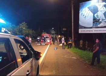 Siniestro vial se cobra la vida de una pareja de motociclistas en Ciudad del Este