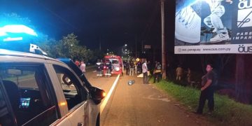 Siniestro vial se cobra la vida de una pareja de motociclistas en Ciudad del Este