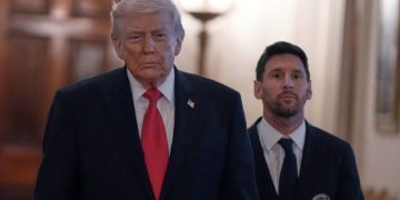 Trump y Messi en la Casa Blanca, la foto que da la vuelta al mundo