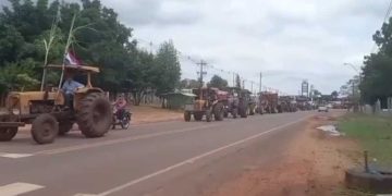 Unos 11 cañicultores detenidos y 19 tractores incautados durante protestas en Troche