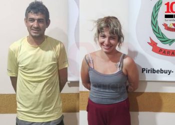Detienen a una pareja en Piribebuy luego de incidentes con vecinos