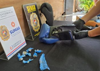 El «combate» era otro: droga oculta en guantes de boxeo