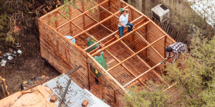 Con más de 1.200 voluntarios, TECHO Paraguay inicia mañana la construcción de 134 viviendas de emergencia