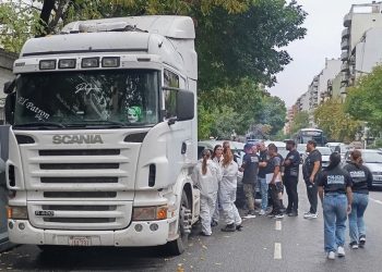 Hallan ketamina por USD 1,5 millones en un camión con chapa paraguaya en Argentina