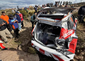 Vuelco mortal en el Rally de Córdoba: un espectador perdió la vida