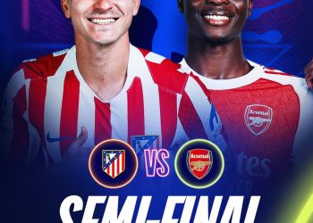 Atlético de Madrid y Arsenal animan la segunda semifinal de la UEFA Champions League 2025/26