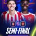 Atlético de Madrid y Arsenal animan la segunda semifinal de la UEFA Champions League 2025/26