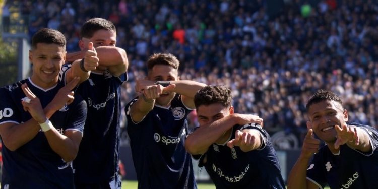 Gol de Alex Arce en goleada de Independiente Rivadavia ante Gimnasia de Mendoza