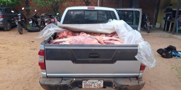 Caen dos hombres con más de 600 kilos de carne vacuna de dudosa procedencia en Concepción