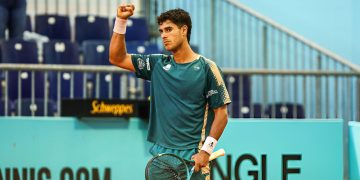 Histórico: Dani Vallejo vence a Grigor Dimitrov y avanza a la 2da ronda del Masters 1000 de Madrid