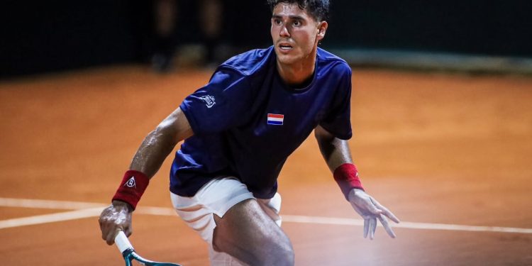 Vallejo deja en alto al tenis paraguayo pese a caer en Houston