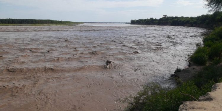 Desborde del río Pilcomayo deja comunidades inundadas en el Bajo Chaco