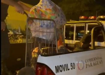 Hombre fue sorprendido en flagrancia robando alimentos de «Hambre Cero»