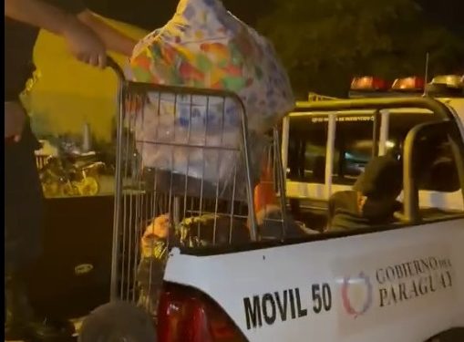 Hombre fue sorprendido en flagrancia robando alimentos de «Hambre Cero»