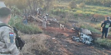 Informe de la Dinac sobre el mortal accidente aéreo en Minga Guazú