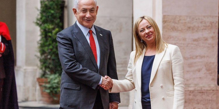 Meloni suspende renovación del acuerdo de defensa entre Italia e Israel