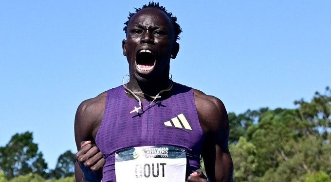 Gout Gout firmó una marca histórica, el más rápido que Usain Bolt