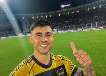 El gol de Adam Bareiro que le dio el triunfo a Boca ante Talleres