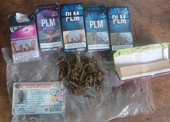 Incautan presunta marihuana durante control en el Centro Educativo de Itauguá