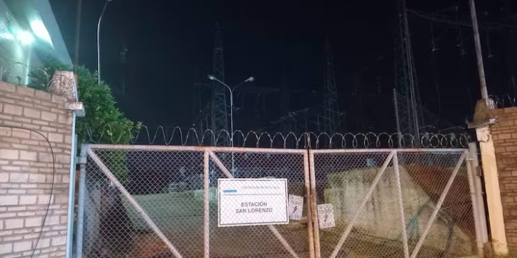 Incendio en subestación de la ANDE provocó cortes de energía en varias ciudades de Central