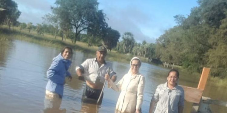 Inundaciones en el Bajo Chaco dejan más de 500 familias afectadas