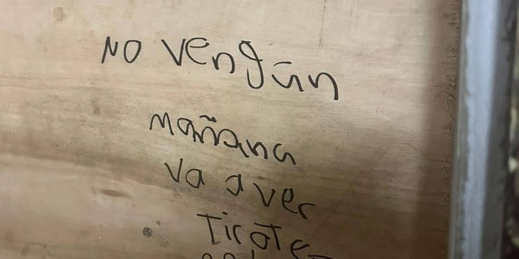 Suman y siguen los mensajes de amenazas en instituciones educativas