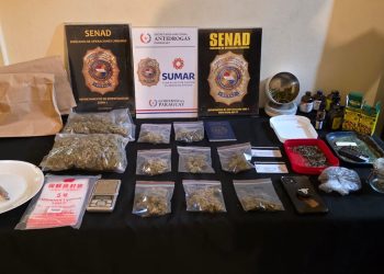 Dos mujeres ofrecían mezcla de ketamina y marihuana en Asunción