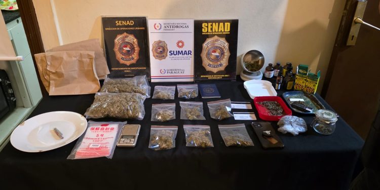 Dos mujeres ofrecían mezcla de ketamina y marihuana en Asunción