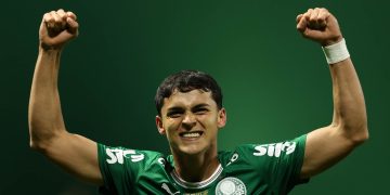 Ramón Sosa marcó un doblete para Palmeiras que goleó por Copa Brasil