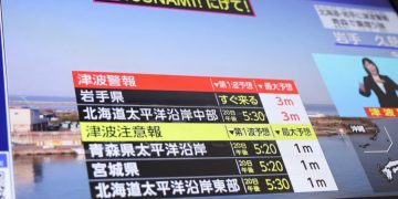 Fuerte sismo de 7,5 sacude centro de Japón y enciende alerta de tsunami