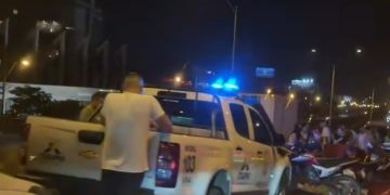 Motociclista pierde la vida en siniestro vial sobre viaducto asunceno