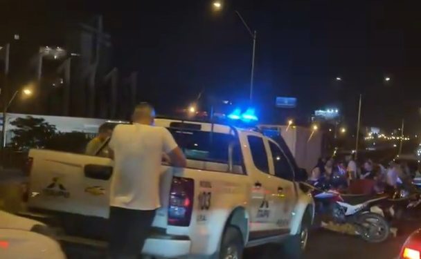 Motociclista pierde la vida en siniestro vial sobre viaducto asunceno