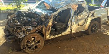Choque mortal en el «túnel de árboles»