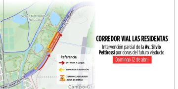 Anuncian intervención parcial de la Av. Silvio Pettirossi por obras del futuro viaducto