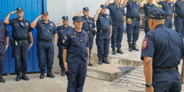 Operativo de seguridad para partido internacional en La Nueva Olla