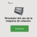 Justicia Electoral habilita Simulador del uso de la máquina de votación