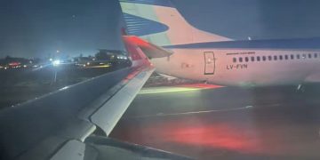 Insólito choque de aviones generó pánico entre pasajeros en Santiago de Chile