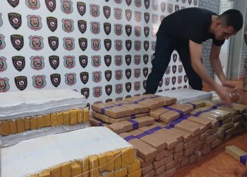 Transportaban más de 350 kilos de marihuana en un doble fondo de un camión