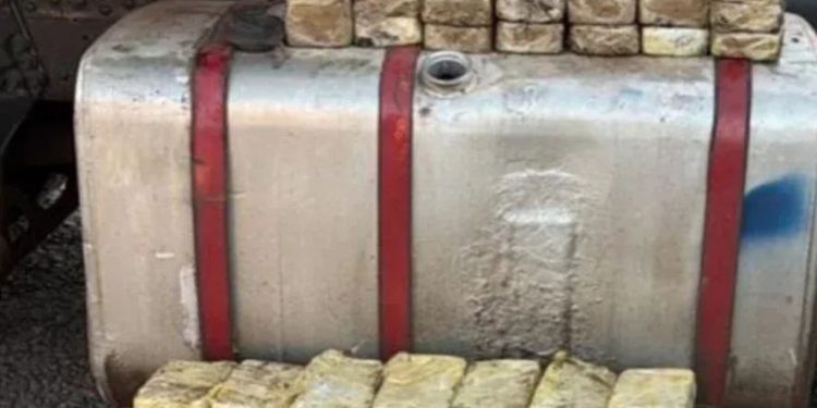 Incautan 132 kilos de cocaína a transportista paraguayo en Brasil