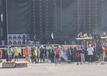 Murió un trabajador durante montaje del escenario para concierto de Shakira