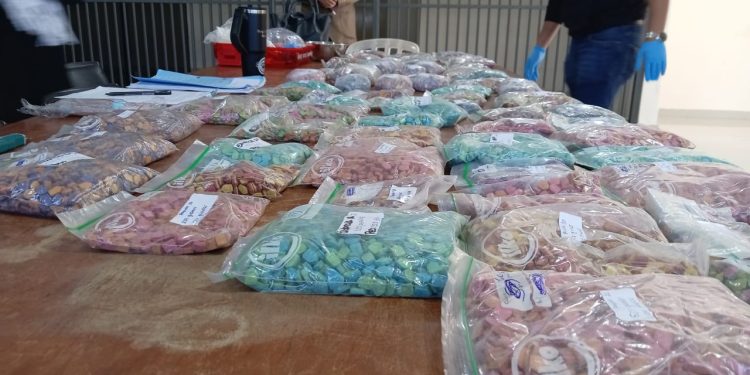 Destruyen más de 25 kilos de éxtasis incautados en Central