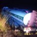 Piratas del asfalto roban camión cisterna con 27.000 litros de aceite en Tebicuary