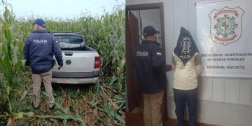 Asalto con rehén terminó con millonario robo y hurto de camioneta