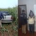 Asalto con rehén terminó con millonario robo y hurto de camioneta
