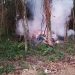 Hallan automóvil incendiado con un cuerpo calcinado en Cambyretá